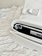 Diesel White Handbags Size 20.5×13.5×6.5cm - 4