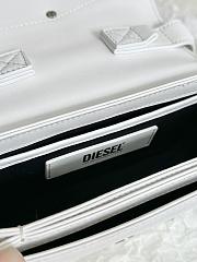 Diesel White Handbags Size 20.5×13.5×6.5cm - 5
