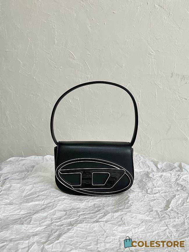 Diesel Black Handbags Size 20.5×13.5×6.5cm - 1
