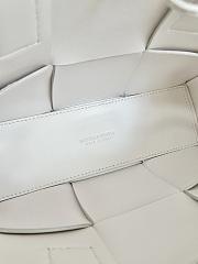  Bottega Veneta Medium Arco Tote Bag White Size 25×16×8cm - 2