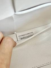  Bottega Veneta Medium Arco Tote Bag White Size 25×16×8cm - 5