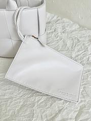  Bottega Veneta Medium Arco Tote Bag White Size 25×16×8cm - 6