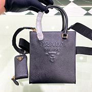 Prada Saffiano Mini Black Mini Size 19*17*6cm - 1