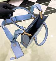 Prada Saffiano Mini Blue Size 19*17*6cm - 5