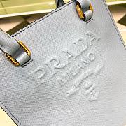Prada Saffiano Mini Blue Size 19*17*6cm - 2