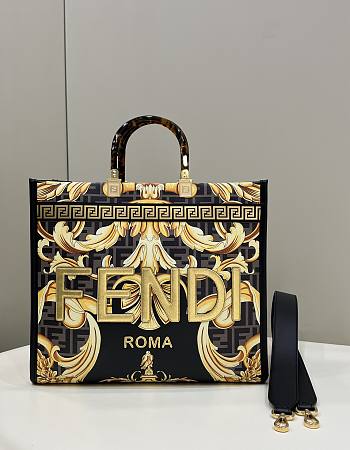 Fendi Women's Sunshine Tote Size 36x13x32cm