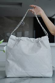 Chanel 22p Handbag White Size 39×42×8cm - 3