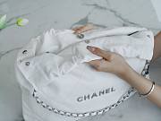 Chanel 22p Handbag White Size 39×42×8cm - 4