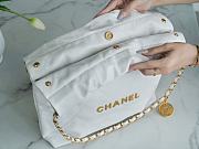 Chanel 22p Handbag White Size 35×37×7cm - 4