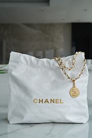 Chanel 22p Handbag White Size 35×37×7cm - 1