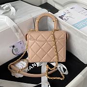 Chanel Small Vanity Lambskin Size 12.5x15x8cm - 6