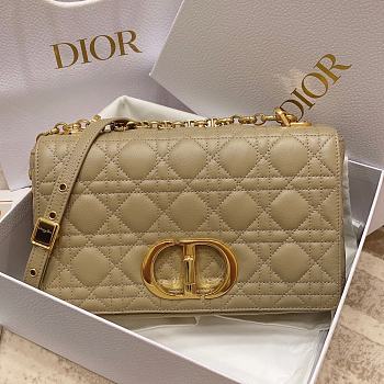 Dior Caro Medium Womens Bag Size 25.5x15.5x8cm