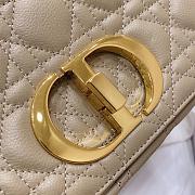 Dior Caro Medium Womens Bag Size 25.5x15.5x8cm - 2