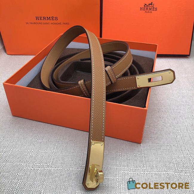 Hermes Belt Brown 18mm - 1