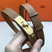 Hermes Belt Brown 18mm - 3