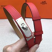 Hermes Belt Red 18mm - 6