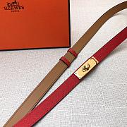 Hermes Belt Red 18mm - 2