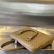 Bottega Veneta Slim Intrecciato Briefcase Acorn Size 36x29x7.5cm - 2