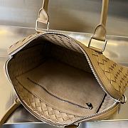 Bottega Veneta Slim Intrecciato Briefcase Acorn Size 36x29x7.5cm - 5