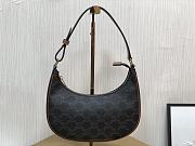 Celine 22 Ava Bag In Triomphe Canvas And Calfskin Tan Size 23x13.5x6cm - 1