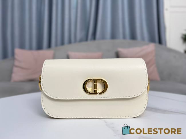 Dior 30 Montaigne Avenue White Size 22.5x12.5x 6.5cm - 1