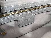 Dior 30 Montaigne Avenue Grey Size 22.5x12.5x 6.5cm - 5