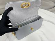 Dior 30 Montaigne Avenue Grey Size 22.5x12.5x 6.5cm - 3