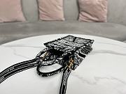 Dior Mini Book Tote-Telefoontasje Black Size 13x18x5cm  - 3