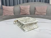 Dior Mini Book Tote Jardin d'Hiver Size 13x18x5cm - 6