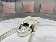 Dior Mini Book Tote Jardin d'Hiver Size 13x18x5cm - 3