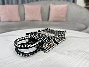 Dior Mini Book Tote Size 13x18x5cm - 5