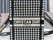 Dior Mini Book Tote Size 13x18x5cm - 3
