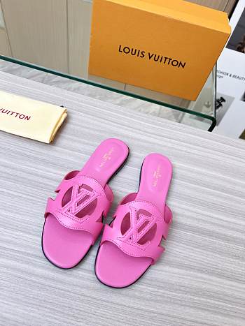  Louis Vuitton Isola Flat Slipper Pink Size 35-43cm