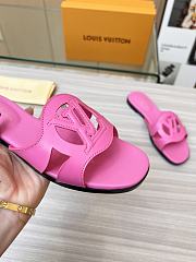  Louis Vuitton Isola Flat Slipper Pink Size 35-43cm - 2