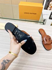  Louis Vuitton Isola Flat Slipper Brown Size 35-43cm - 6