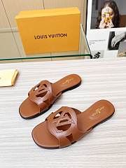  Louis Vuitton Isola Flat Slipper Brown Size 35-43cm - 2