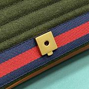 GG Marmont Striped Shoulder Bag Size 26x15x7cm - 6