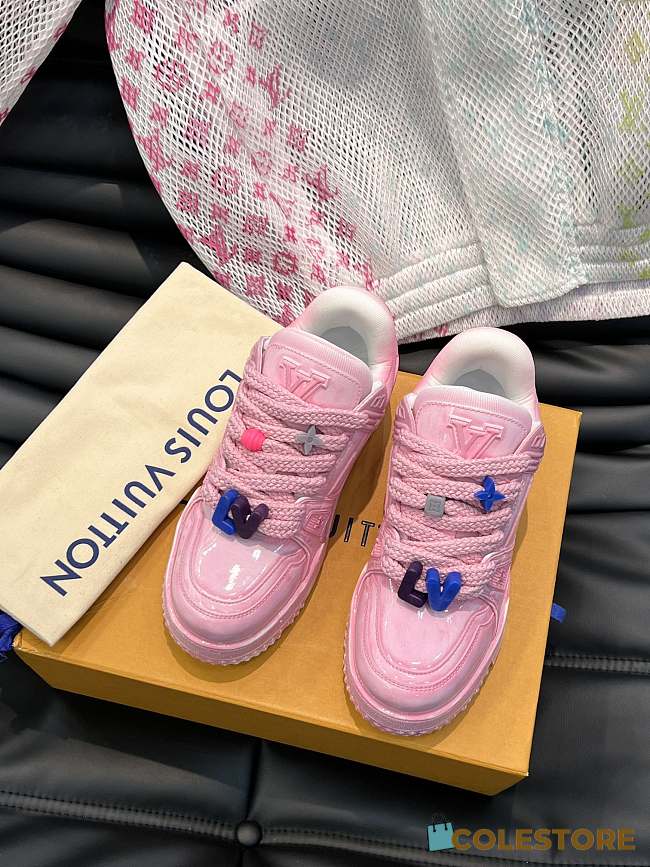 Louis Vuitton Monogram Flower Trainers Size 35-40cm - 1