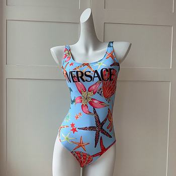 Versace Bathing Suit Blue