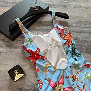 Versace Bathing Suit Blue - 4