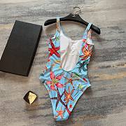 Versace Bathing Suit Blue - 3