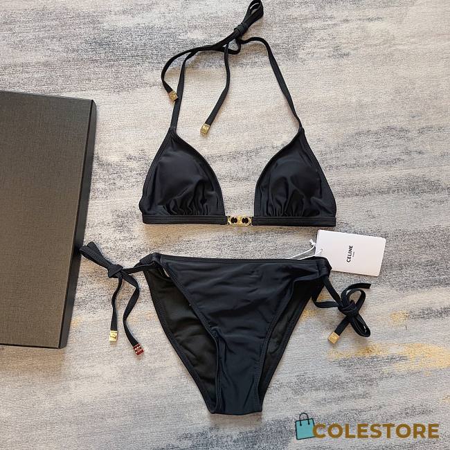 Celine Bikini Black - 1