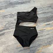 Prada Bathing Suit Black/Green - 5