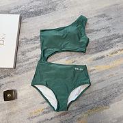 Prada Bathing Suit Black/Green - 2