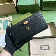 Gucci Diana Black Wallet Size 19x10.5x2cm - 1