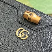 Gucci Diana Black Wallet Size 19x10.5x2cm - 2