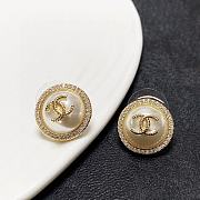 Chanel Black/ White Earrings - 2