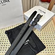 Celine Belt Black 2.5mm - 6