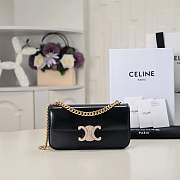 Celine Triomphe Gold Chain Size 20.5x10.5x4cm - 1