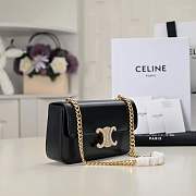 Celine Triomphe Gold Chain Size 20.5x10.5x4cm - 5